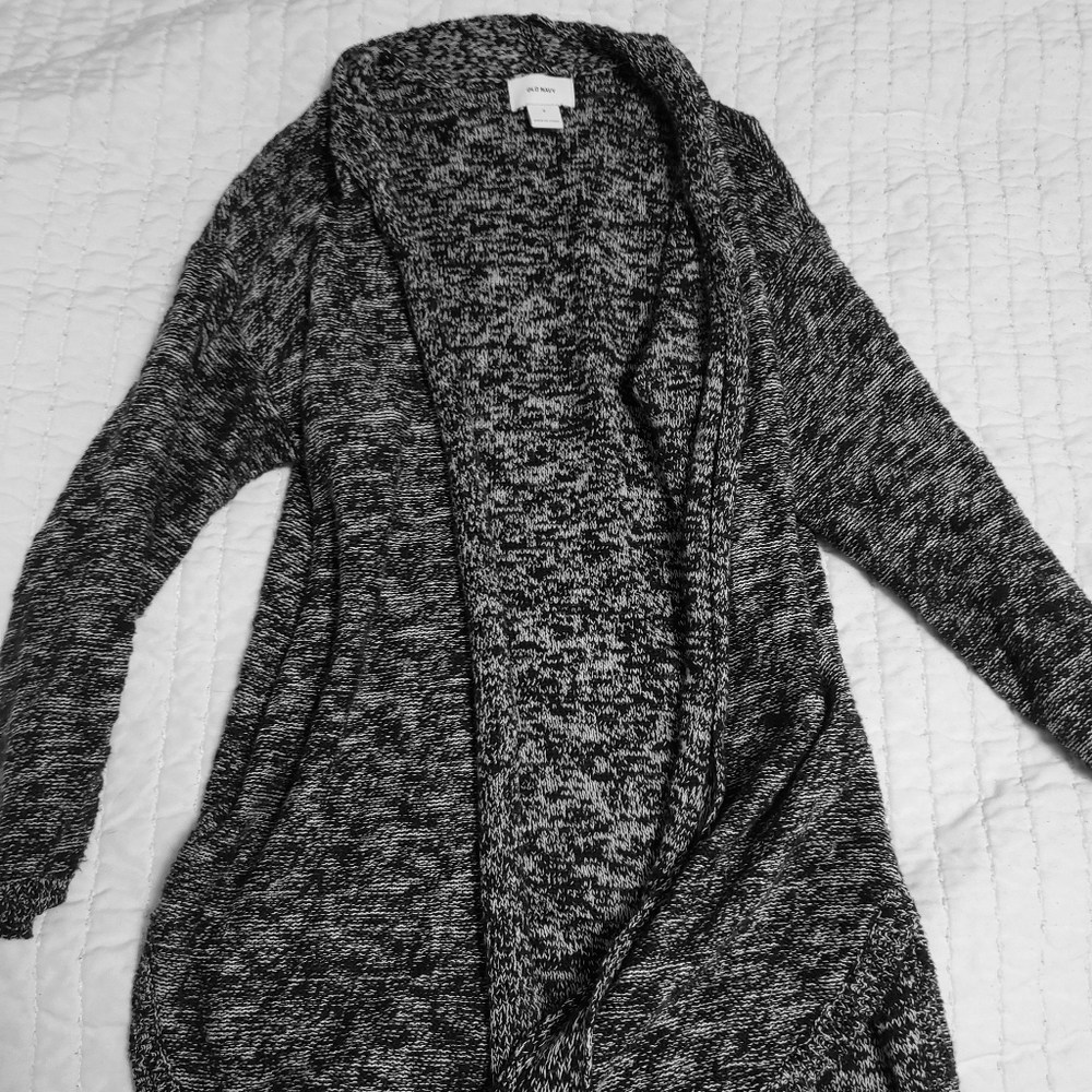 Black and Gray cardigan